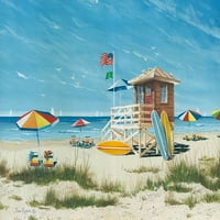 Плажа Бои Постер печатење Од Џон Росини