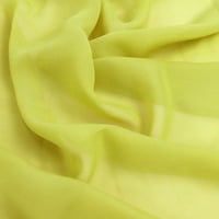 Рим Текстил полиестер Здраво мулти шифон ткаена прецизна ткаенина - жолта