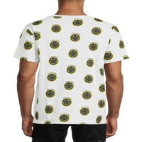 Машка машка маичка за вески, среќна кошула за графичка мета, големини XS-2XL, маици за мажи