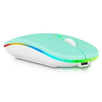 2.4 GHz & Bluetooth Глувчето, Полнење БЕЗЖИЧЕН LED Глувчето за Леново Јога Таблет Про Исто Така Компатибилен СО ТВ Лаптоп Mac