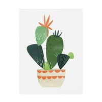 Трговска марка ликовна уметност „Среќни растенија IV“ платно уметност до јуни Ерика Вес