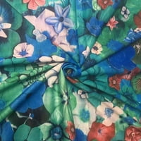 Жените Лето V-Вратот Народни-обичај Плус Големина Печати Лабава Средината На Ракав Фустан
