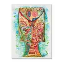 Трговска марка ликовна уметност „Една магија стара риба“ платно уметност од Оксана Зика
