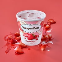 Хаген Дазс Сладолед од јагода, без глутен, кошер, пакет, 14oz