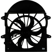 Собранието на вентилаторот за ладење на моторот ФА се вклопува Изберете: 2009- Jeep Grand Cherokee, 2009- Командант на Jeep